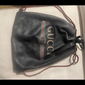 Gucci Drawstring Backpack - image 1